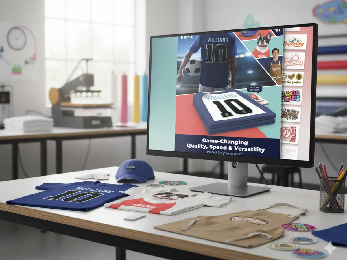 Feel the Quality – Free Heat Transfer Sample Pack Shipped Free! — free sample