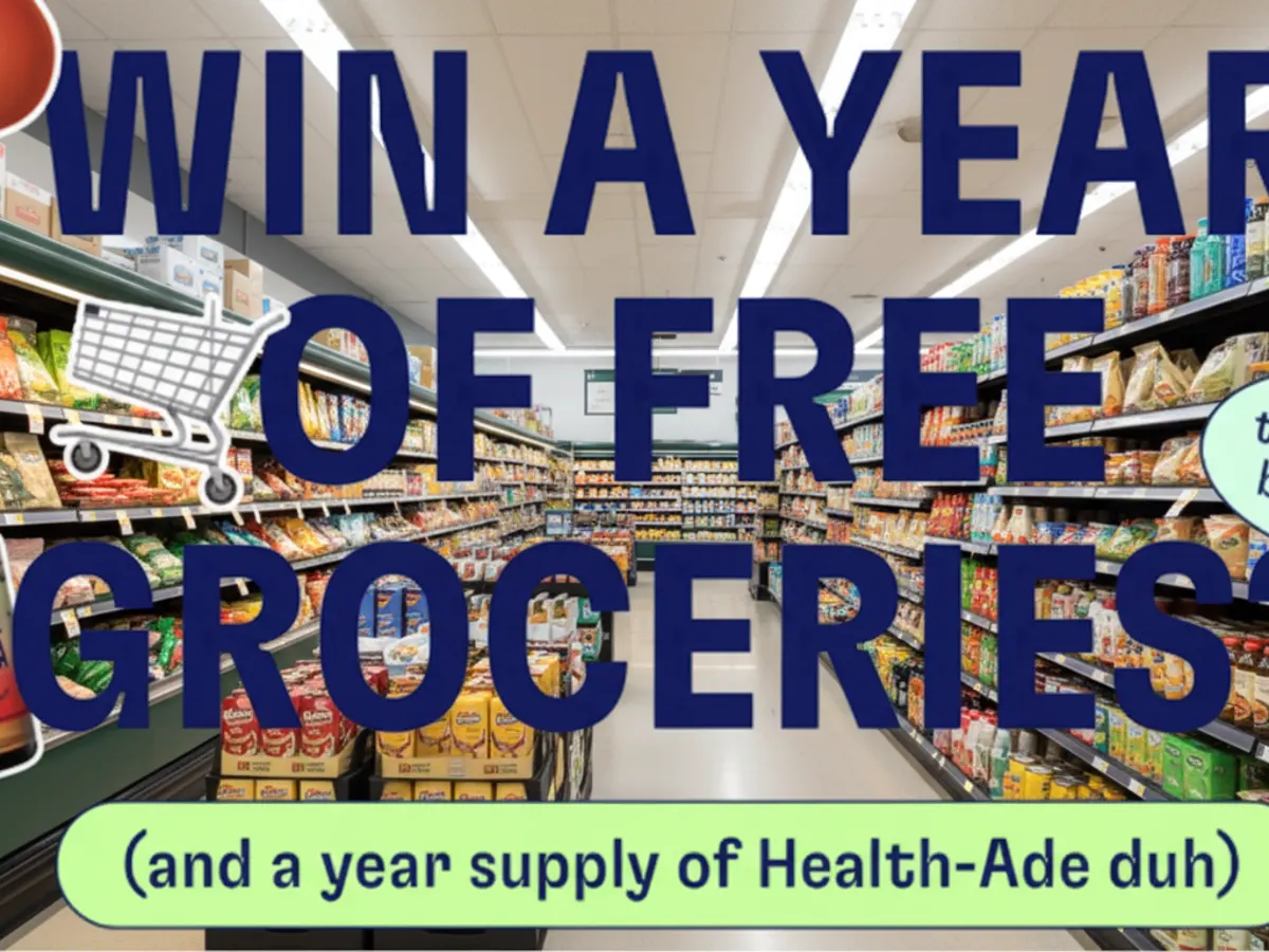 Fuel Your Life – Win Groceries & Health-Ade for a Year! — free sample: Enter for a chance to win a year of free groceries ($4,200 in gift cards) and Health-Ade drinks! One