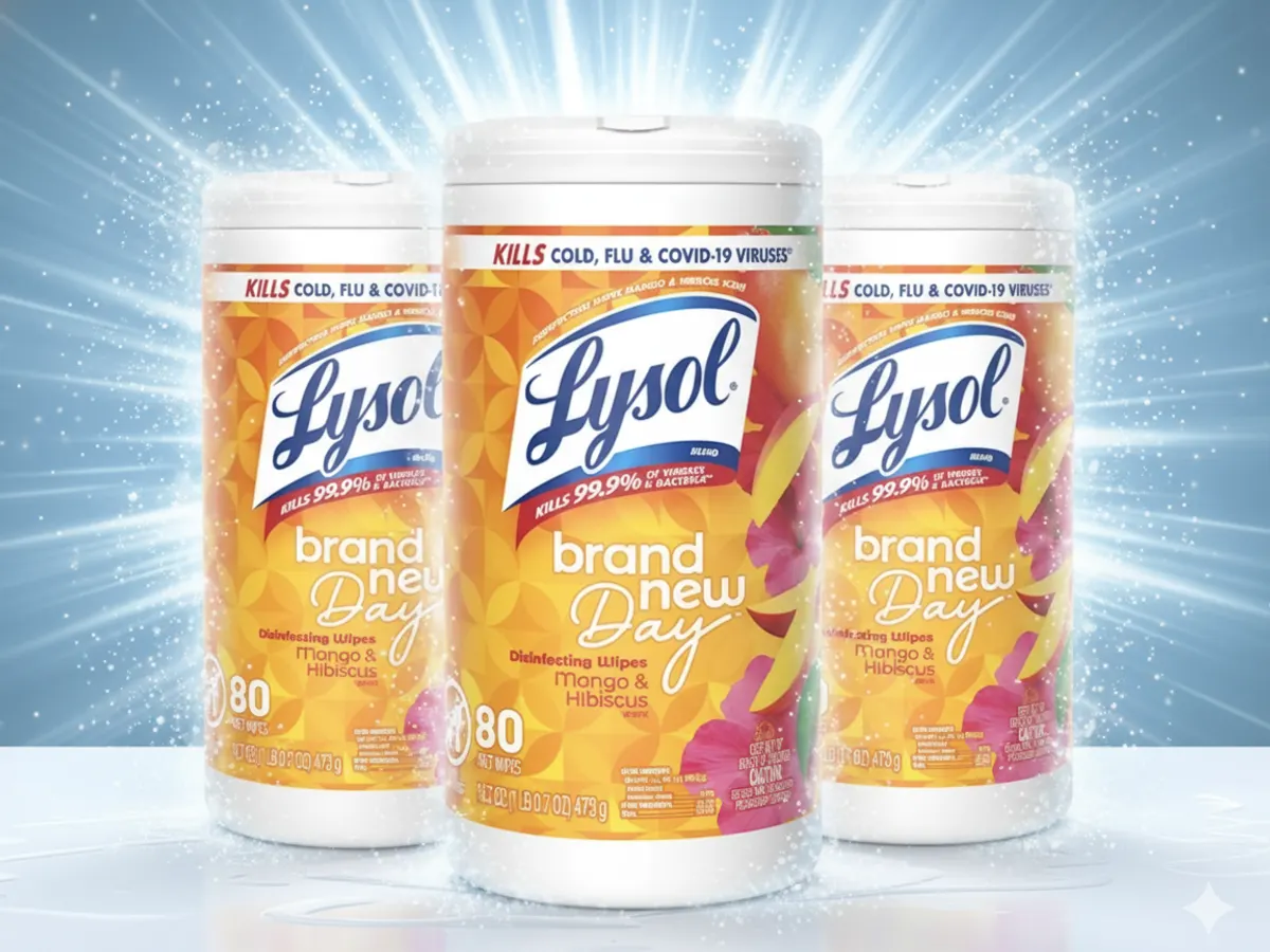 A Burst of Freshness! Free LYSOL Brand New Day Wipes