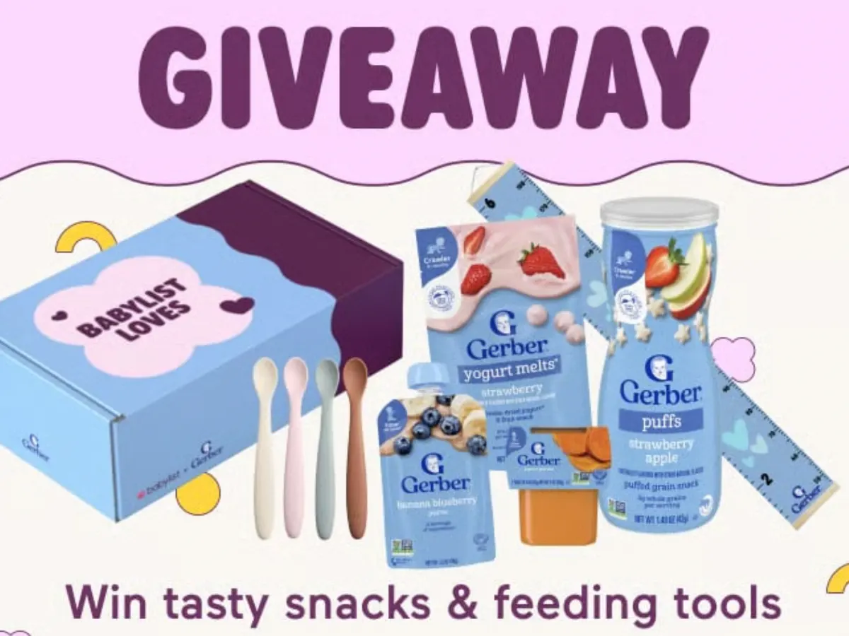 Bundle of Joy Sweepstakes from Babylist & Gerber