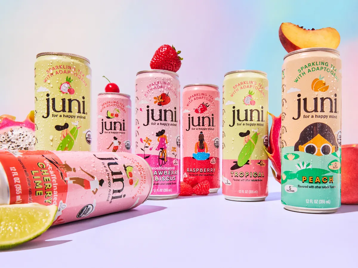 Refresh & Reset: Free Juni Adaptogenic Sparkling Tea After Cash Back