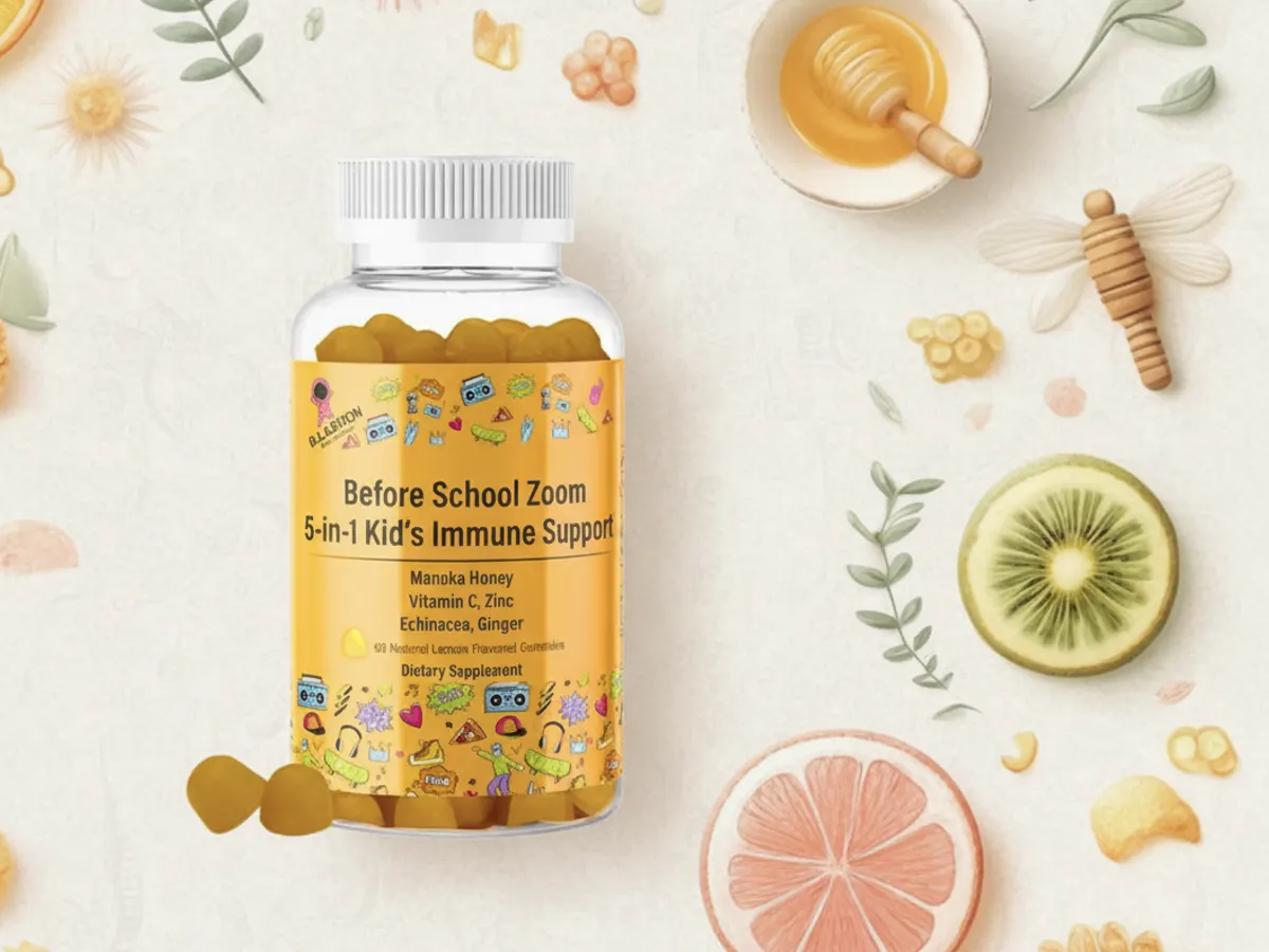 Peace of Mind for Parents — Free 5-in-1 Immune Gummies! — free sample: Sign up for a chance to get FREE 5-in-1 Kid’s Immune Support Gummies! No payment needed—just answer