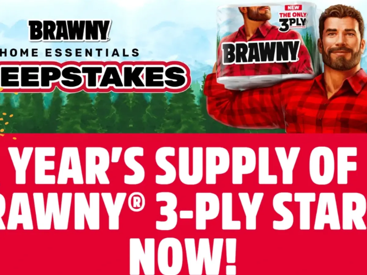 Clean Big — Win Brawny® Paper Towels for a Year!