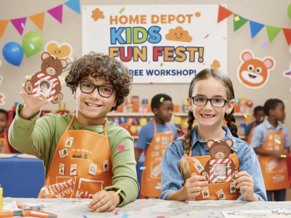 Free Holiday Crafting Fun — Teddy Bear Ornament for Kids! — free sample: Home Depot Kids’ Workshop 🛠️ – Nov 29: Build a free teddy bear ornament! Ages 5–12, register early,