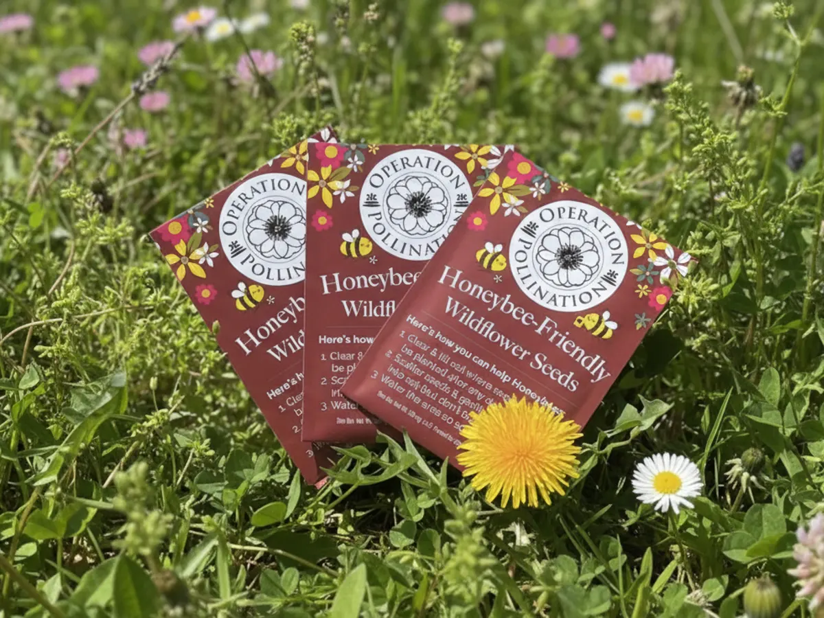 Grow Beauty for Free – 5 Wildflower Seed Packs! — free sample: Get up to 5 FREE Wildflower Seed Packs from Operation Pollination—just fill out the form! 🌸 Availab