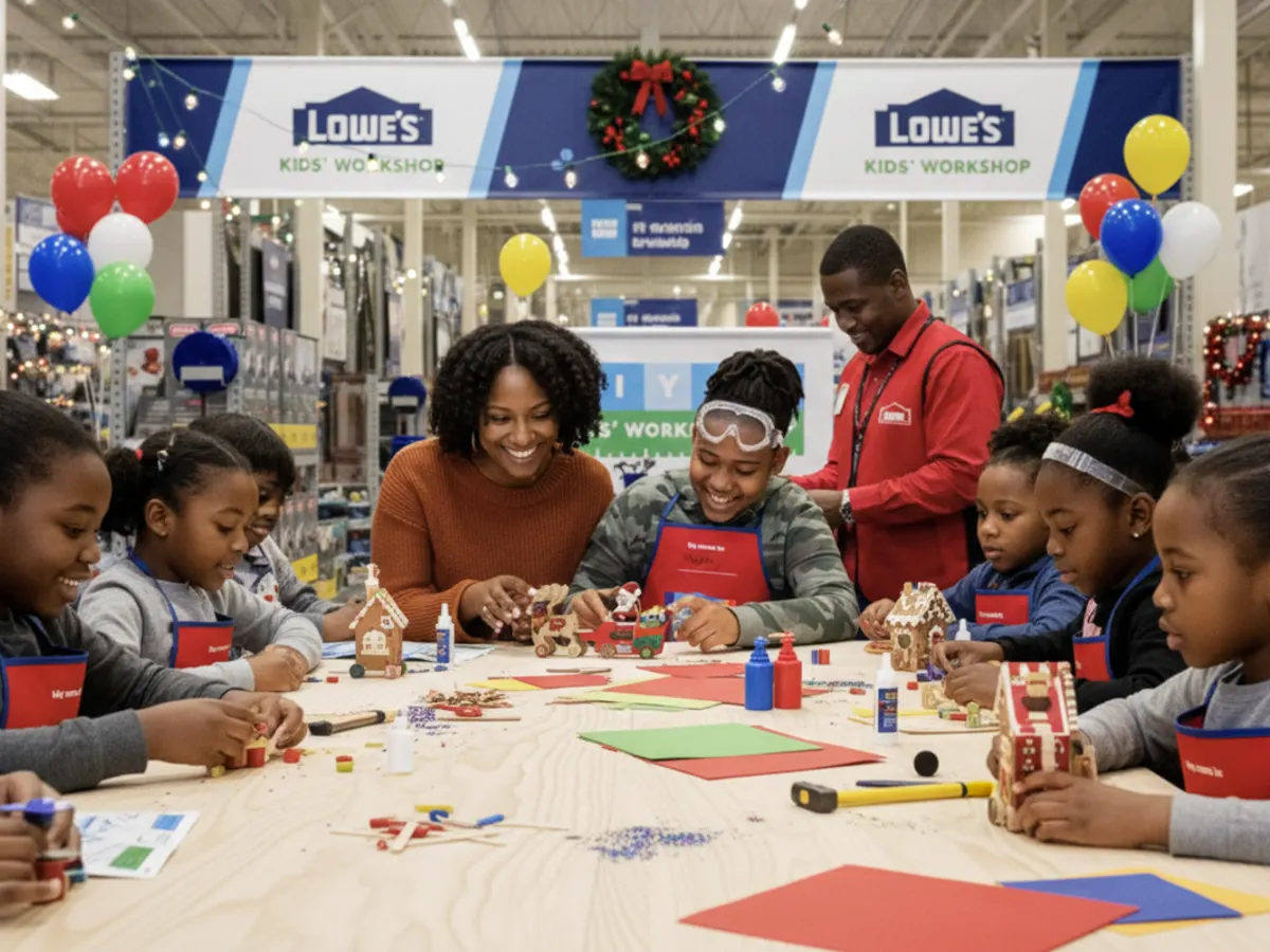 Reserve Your Spot: Free Kids Sleigh Ride Workshop — free sample: Build and decorate a sleigh, reindeer, and Santa. Registration opens Nov. 15 at 9:45 AM ET—grab your