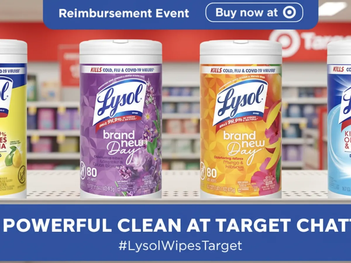 Target Giveaway: Free Lysol Wipes Powerful Clean Kit!
