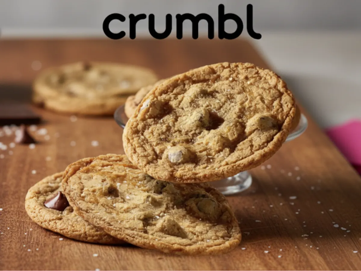 Today Only: Free Cookie Thin at Crumbl! — free sample: Stop by a participating location today, 11/6, and grab your treat—one per person, while supplies las