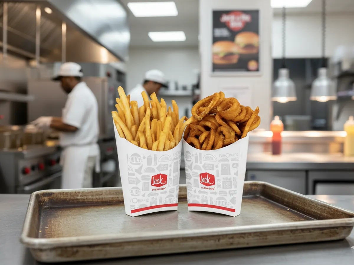 Any Size, All Yours — Free Fries Every Friday! — free sample: Get free fries every Friday at Jack in the Box! Order online or in the app and claim under “Offers.”