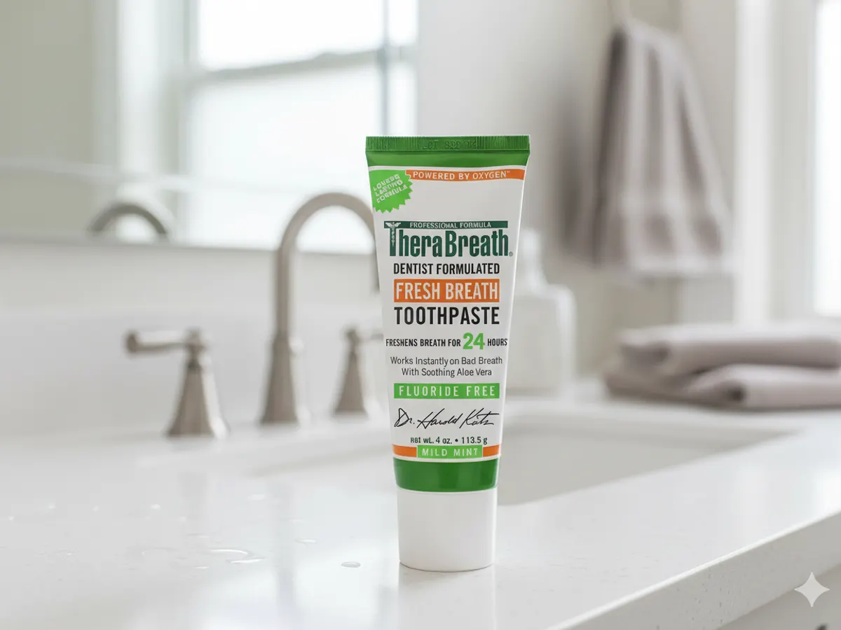 Don’t Pay $13.99 — Get TheraBreath Toothpaste FREE!