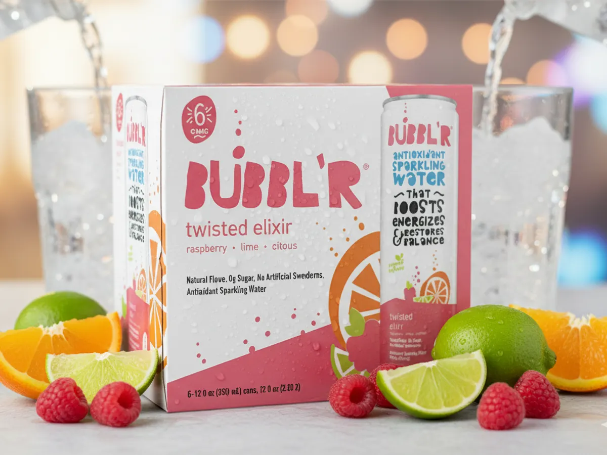 Pop, Sip, Repeat — FREE BUBBL’R 6-Pack — free sample: Claim a FREE BUBBL’R Sparkling Water 6-Pack (any flavor, up to $8) from Vizer Velocity! Enter your e