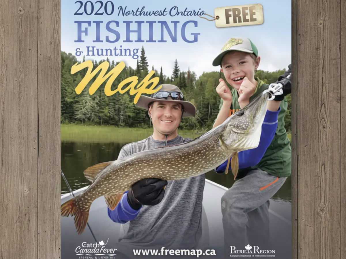 The Ultimate Free Map for Fishing & Hunting in Northwest Ontario — free sample: Fill out the form to get your map instantly via email and receive one-time info on Canadian vacation
