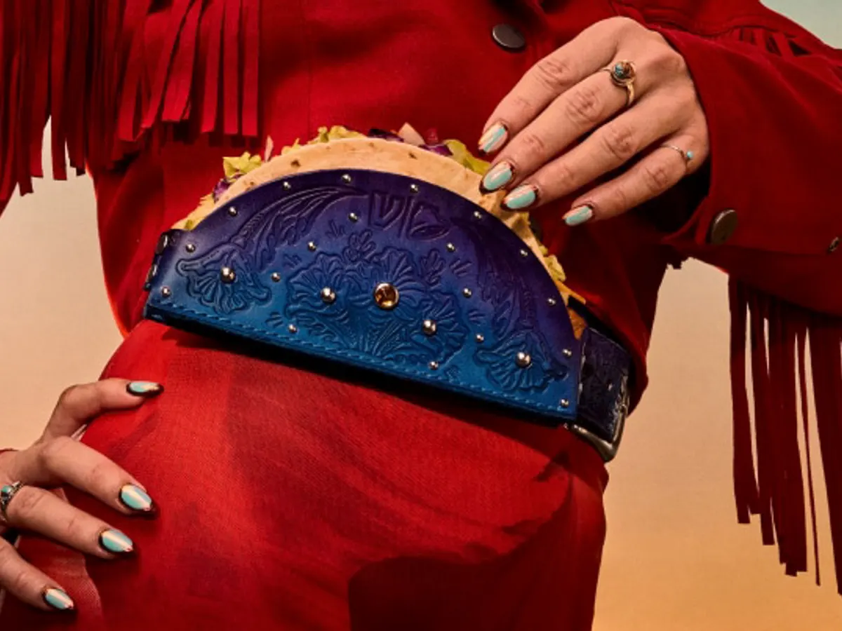 Taco Bell Designer Taco Holder — free sample: Taco Bell Rewards members can enter for a chance to grab one today, Nov 18, between 2-3 PM PT via th