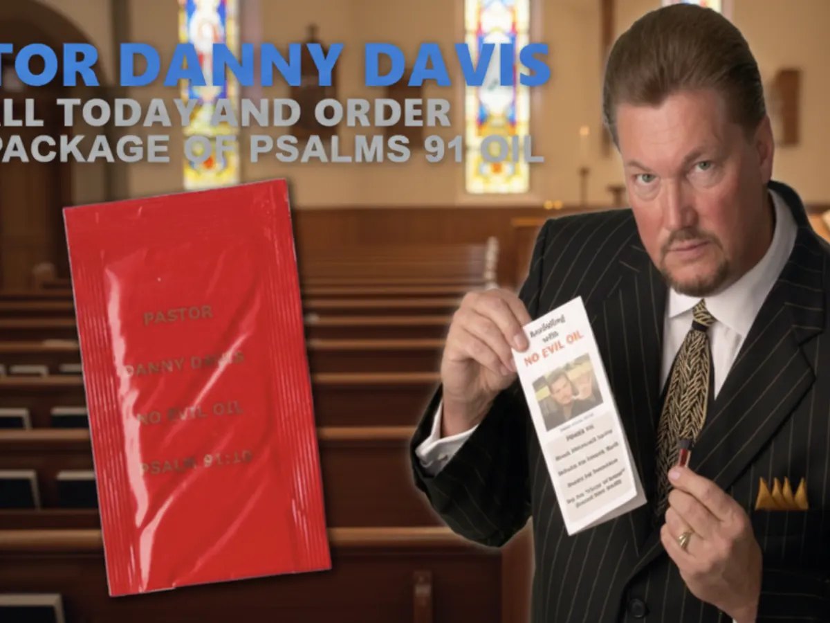 Psalms 91 Anointing Oil — free sample: Request your FREE Psalms 91 Oil Sample from Danny Davis Ministries as a prayer reminder to strengthe