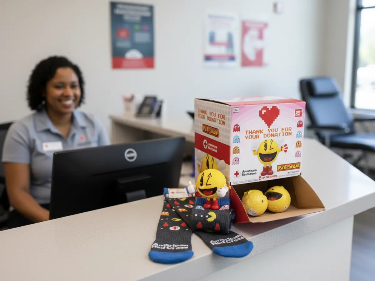 Red Cross Gift — free sample: Donate blood, platelets, or plasma to the American Red Cross by January 4, 2026, and receive a free