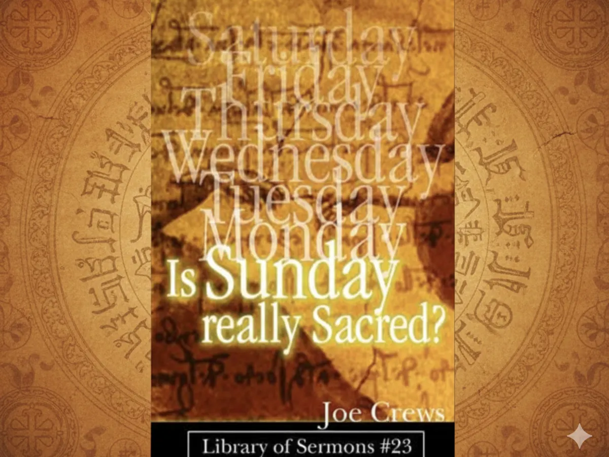 Sunday Sacred Book — free sample: Explore the Saturday vs. Sunday Sabbath debate in this concise book. Discover what the Bible really