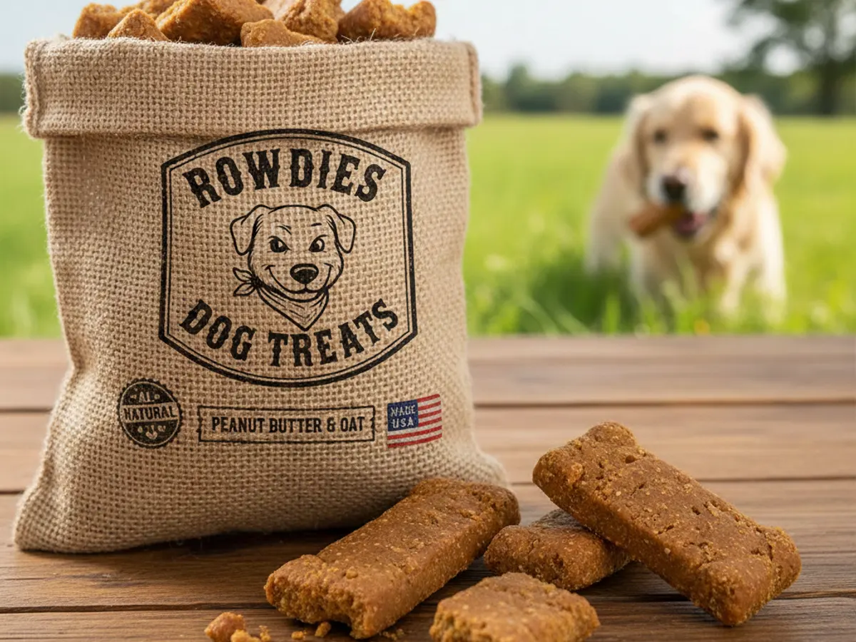 Rowdies Dog Goodies — free sample: Log in and check your Dashboard for the mission. New members: sign up, complete surveys, then refres