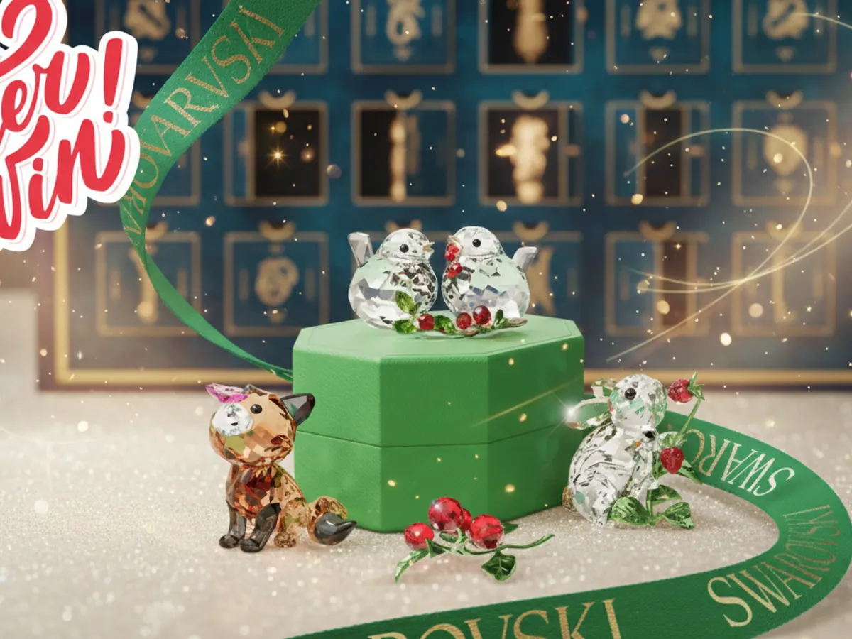 Swarovski Treasures — free sample: Enter the Swarovski Online Advent Calendar Sweepstakes & Instant Win for a chance to win Holiday Che