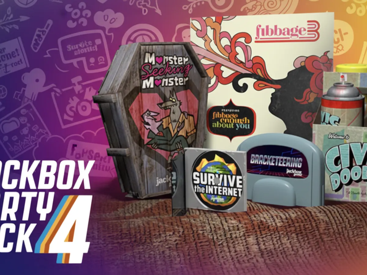 Jackbox Party Pack 4 — free sample: Jackbox Party Pack 4 is free on Epic Games until 12/11 10 AM! Play 5½ fun games using phones, tablet