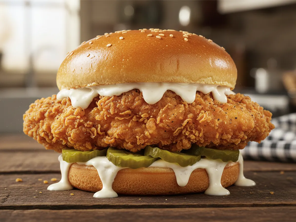 KFC Chicken Sandwich — free sample: Get a free KFC Chicken Sandwich with any $5 purchase through 12/21 using code KFCFREE11 (Rewards mem