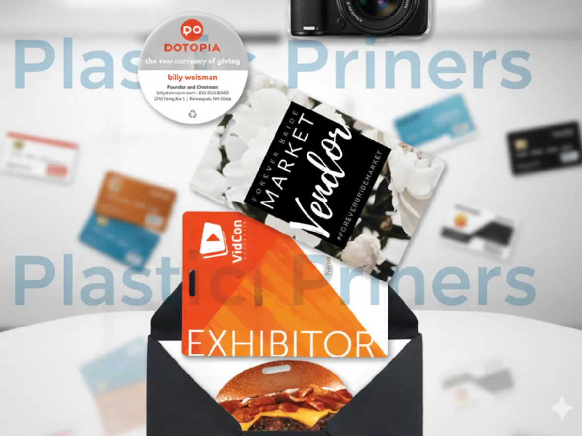 Plastic Cards Sample Pack — free sample: Create fully custom plastic products to promote your business. See, touch, and feel the quality for 