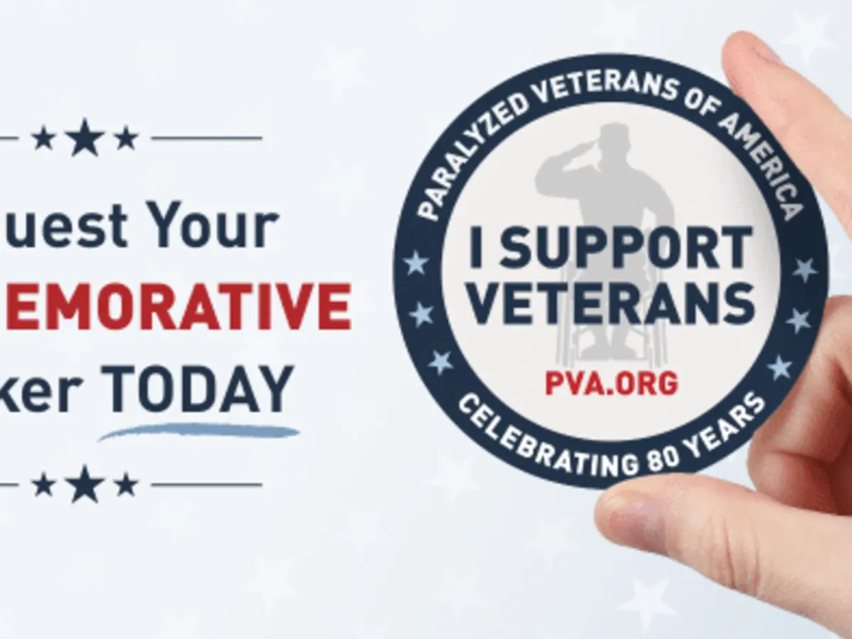 PVA 2026 Commemorative Sticker — free sample: Get the Free 2026 Paralyzed Veterans Commemorative Sticker by requesting it online. Celebrates 80 ye
