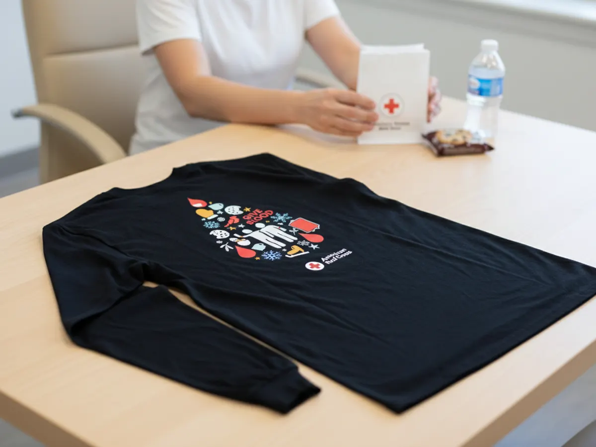 American Red Cross Blood Donation — free sample: Donate blood, platelets, or plasma with the American Red Cross by Jan 4 and get a free gift while su