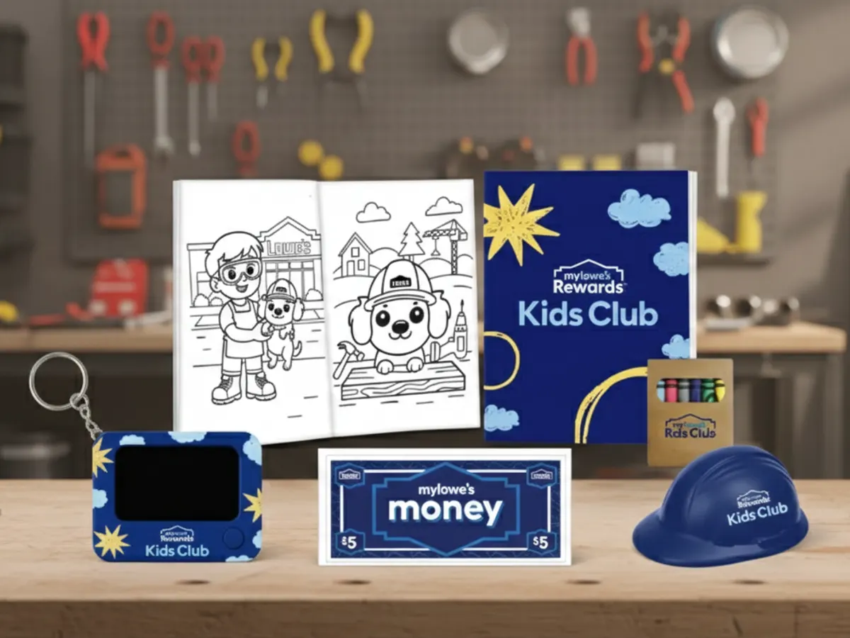 Lowe's Member Giveaway — free sample: Stop by in-store January 10th at 10 AM EST and score FREE $5 MyLowe’s Money, plus a coloring book, c