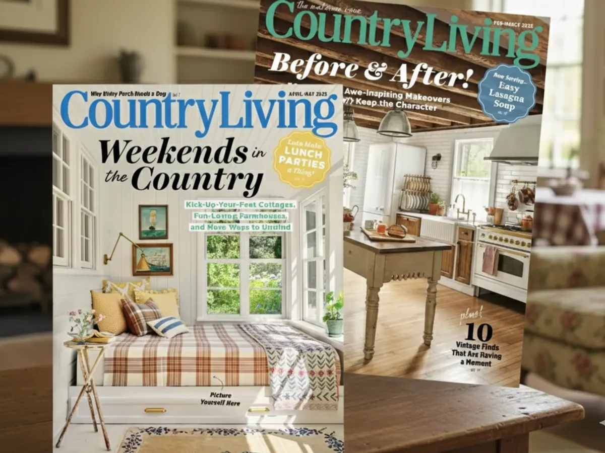 Country Living Digital Subscription — free sample: Get a FREE 1-year digital subscription to Country Living with full access at no cost.