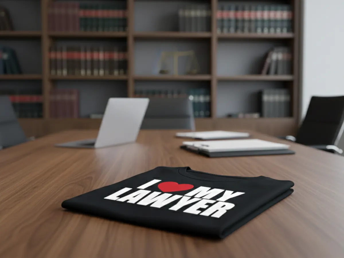 Brown & Crouppen T-shirt — free sample: Residents of MO, IL, or KS can get a FREE “I ❤️ My Lawyer” T-shirt from Brown & Crouppen—while suppl