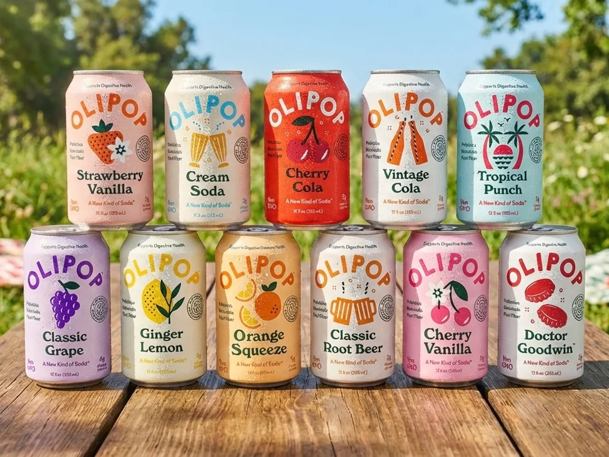 Olipop 12oz — free sample: Today only (1/12): Get a FREE 12oz Olipop at Love’s with the Love’s Connect app—add the deal and sca