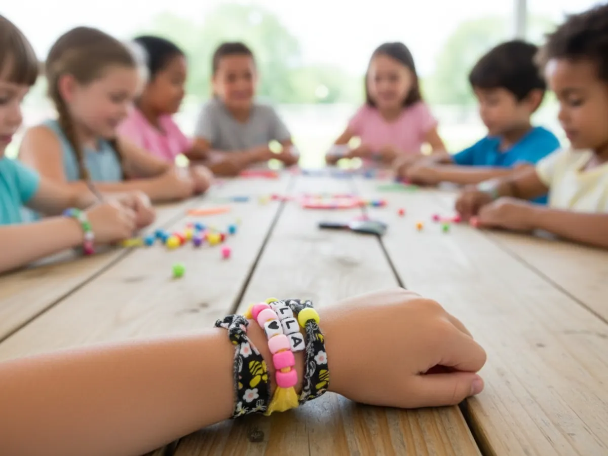 Michaels Craft Event — free sample: Michaels is hosting free kids craft events in Jan & Feb—make fabric bracelets on Jan 18!