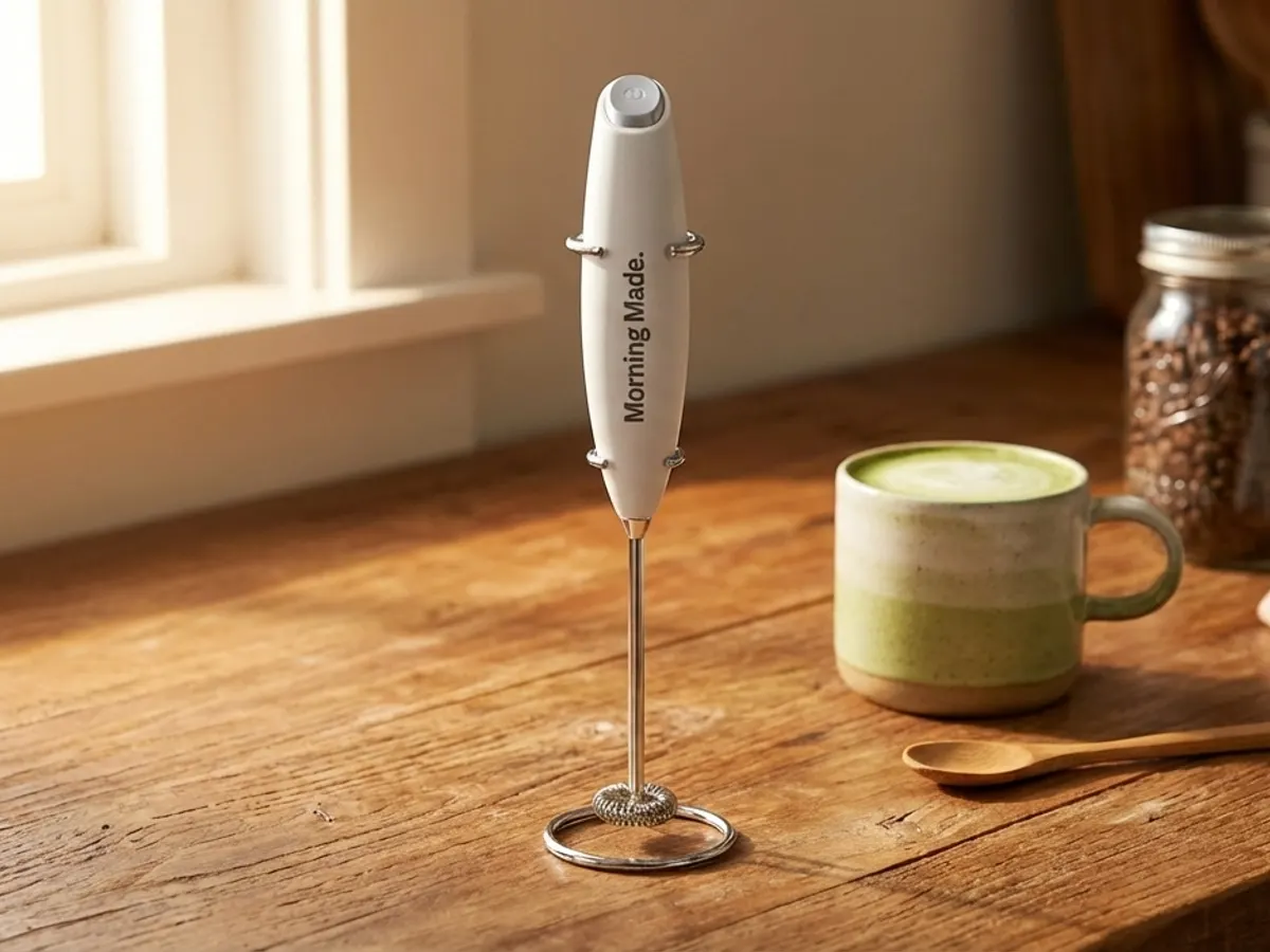Morning Made Electric Whisk — free sample: Apply to try the Morning Made Electric Whisk for free and share your feedback.