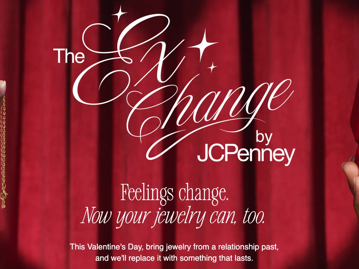 JCPenney Diamond Necklace — free sample: On Feb. 14 (1–3 PM), exchange an ex’s jewelry at select JCPenney stores for a ½-carat lab-grown diam