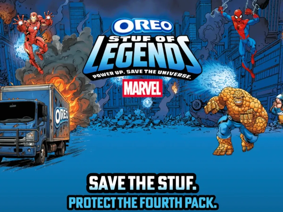 Marvel OREO Command Center — free sample: Enter the Marvel OREO Save the Stuf Sweepstakes for a chance to win up to $2,000 to build a custom M