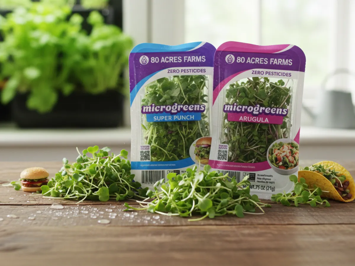 80 Acres Farms Microgreens — free sample: Get FREE 80 Acres Farms Fresh Microgreens after cash back (up to $6.99)! Buy 1 pack at King Soopers,