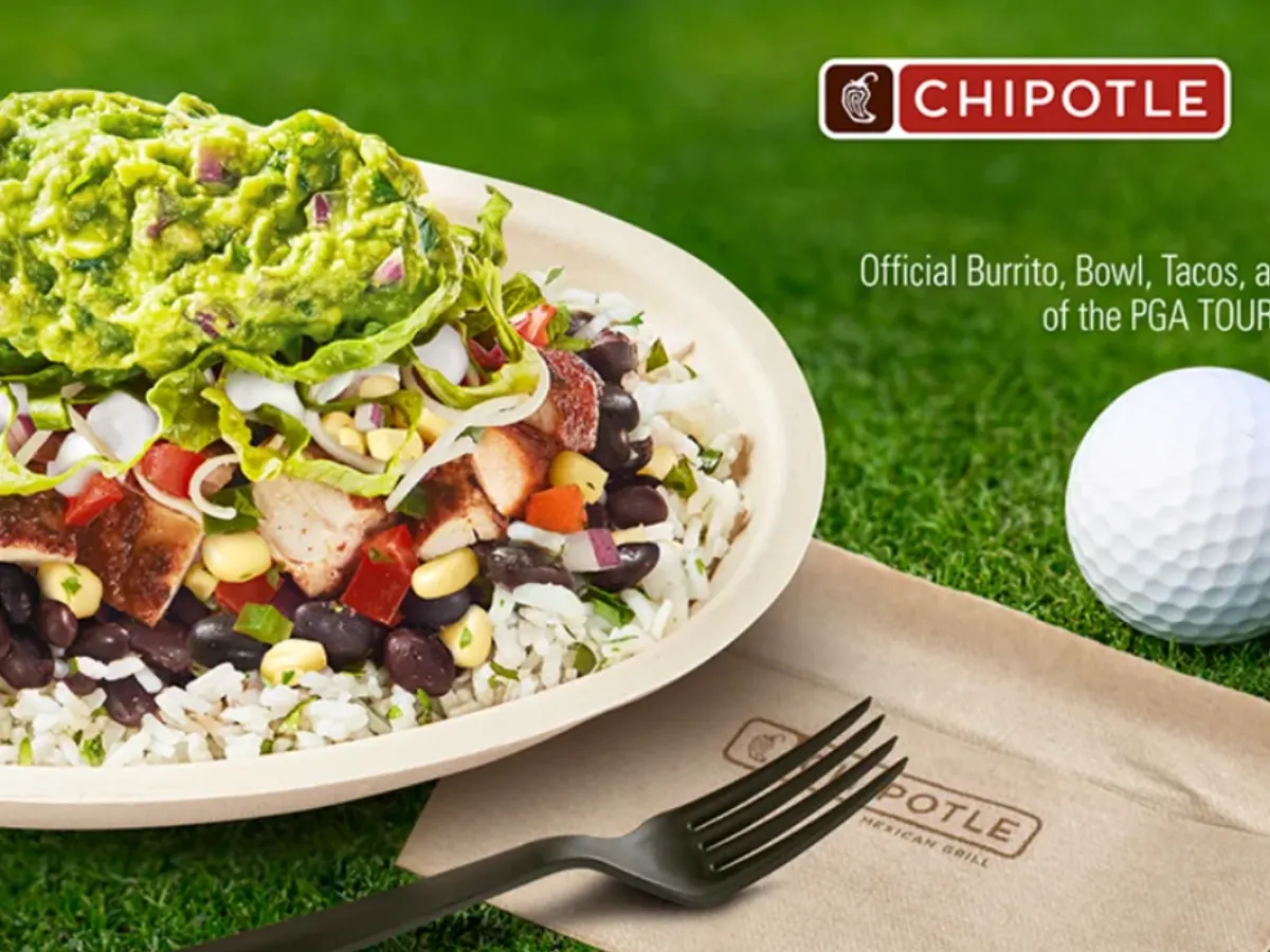 Chipotle Entree — free sample: During select PGA Tour broadcasts, Chipotle drops BOGO FREE entrée codes when a player hits a Hot St