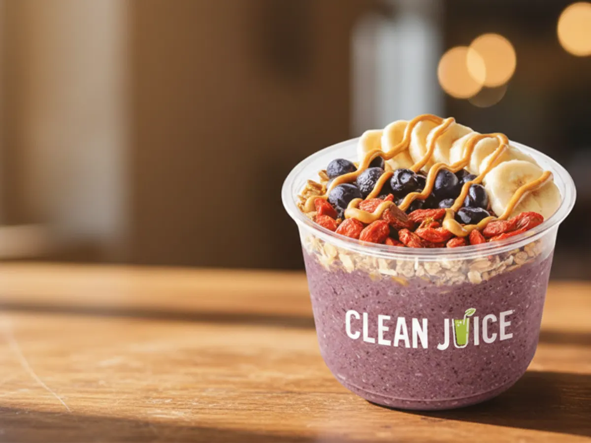Clean Juice Açaí Bowl