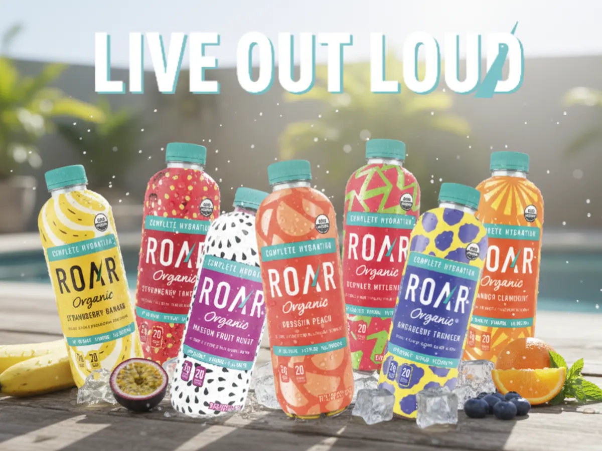 ROAR Organics Electrolyte Drink — free sample: Apply through Butterly to sample multiple flavors and share your feedback.