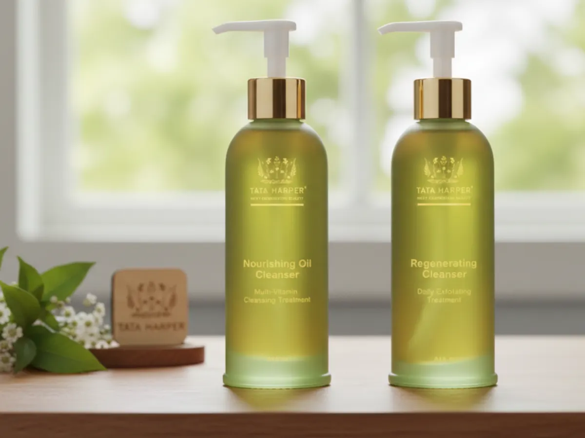 Tata Harper Double Cleanse Set — free sample: A free sample of the Tata Harper Double Cleanse Bundle is popping up on Instagram, Facebook, and som