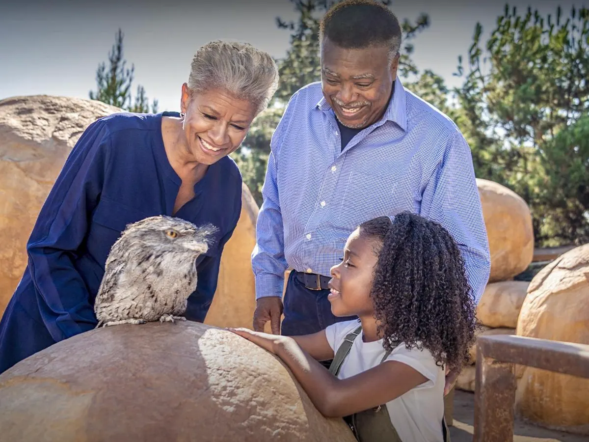 San Diego Zoo Safari Park Admission — free sample: Free for Seniors! Guests 65+ get free admission to San Diego Zoo Safari Park and the Africa Tram all