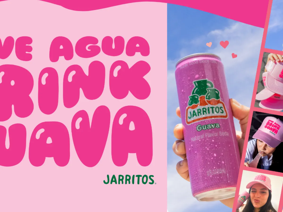 Jarritos Guava Cans — free sample: Enter the Jarritos Guava Giveaway by 2/28 for a chance to win a limited-edition Guava hat and an 8-p