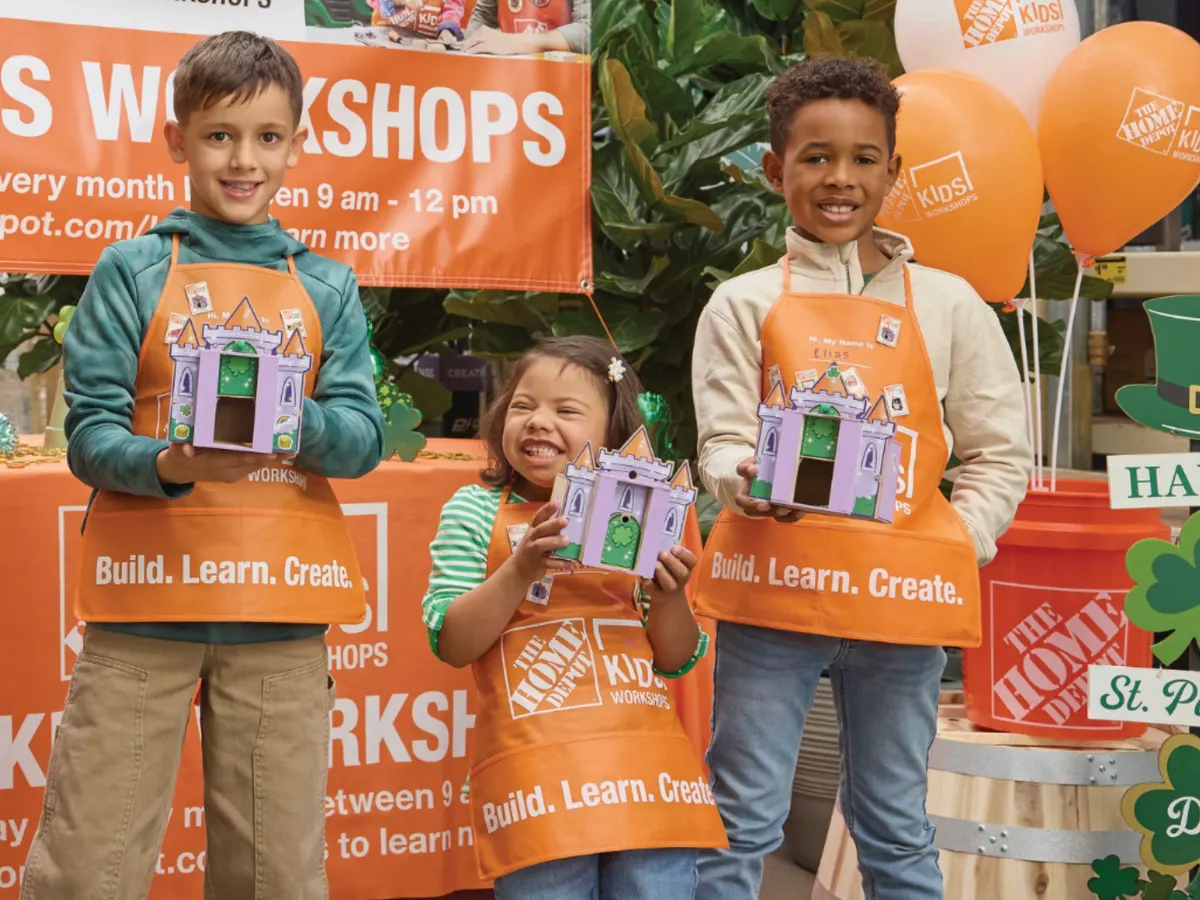 Home Depot Leprechaun Trap — free sample: Register kids for Home Depot’s March 7 workshop to build a free Leprechaun Trap. Limited spots—sign 