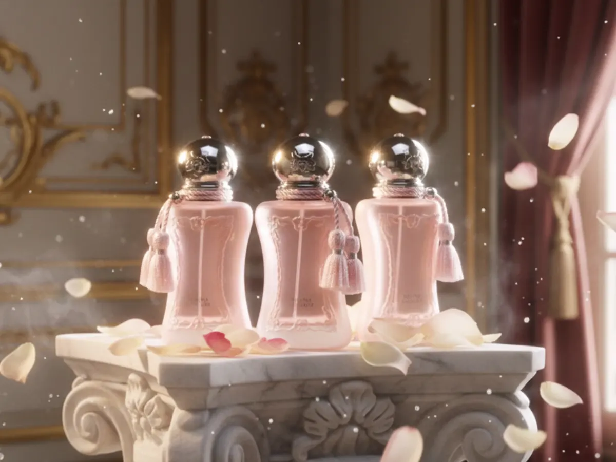 Parfums De Marly Delina Parfum — free sample: Get a free Parfums de Marly Delina Eau de Parfum sample on Instagram, Facebook, or TikTok—follow the