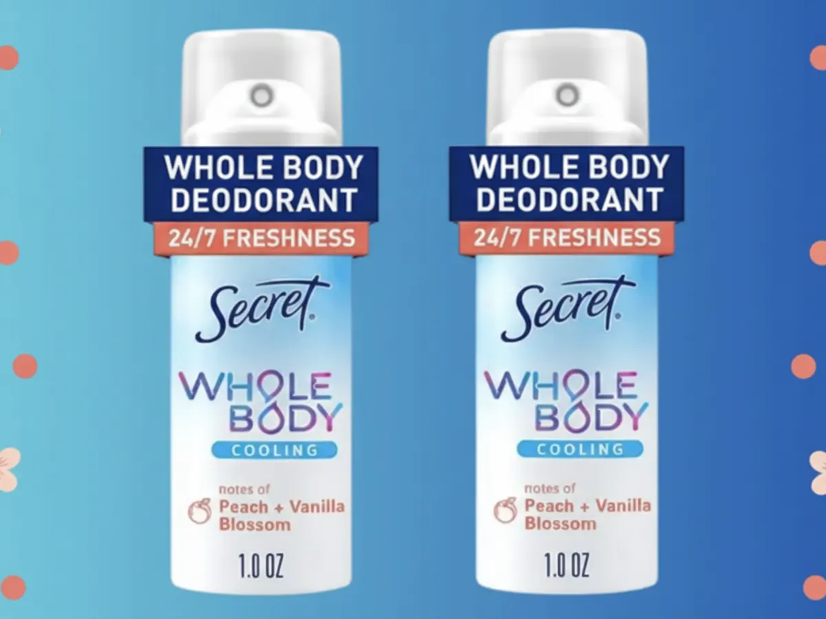 Secret Whole Body Deodorant Spray