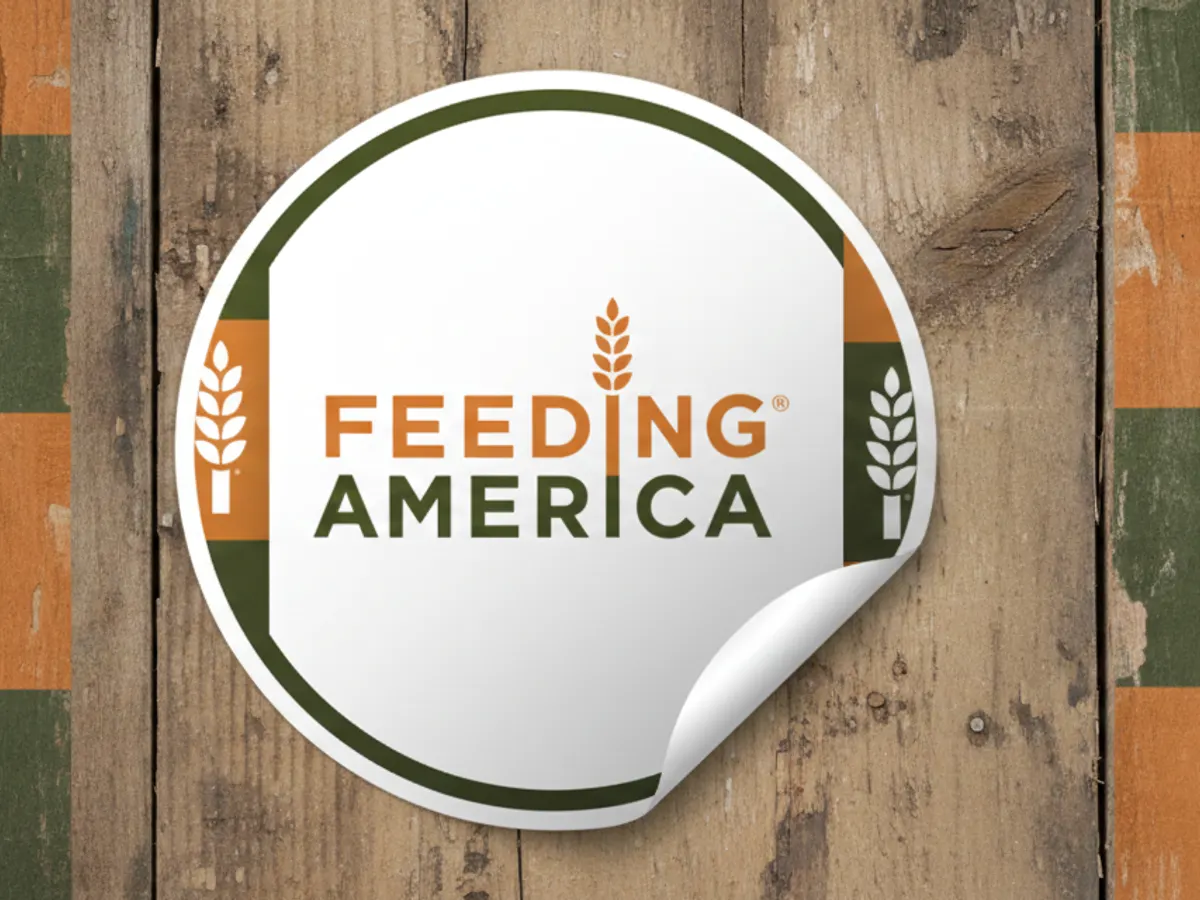 Feeding America Sticker — free sample: Vote for your favorite design and get a FREE Feeding America sticker by mail! Choose from three desi