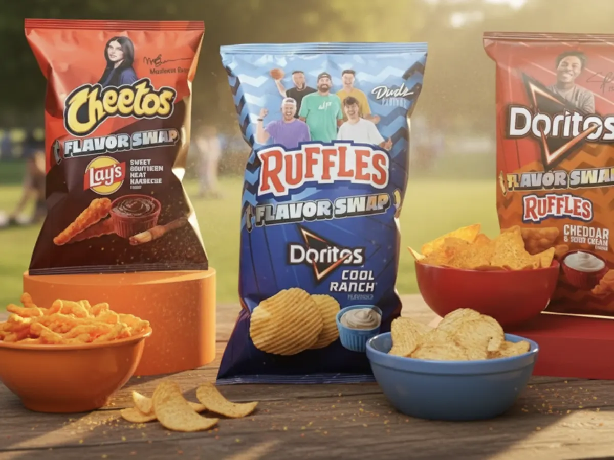Ruffles Cheddar Sour Cream Chips — free sample: Follow Doritos on Instagram, comment on their post, and you could get a FREE bag of Doritos Flavor S
