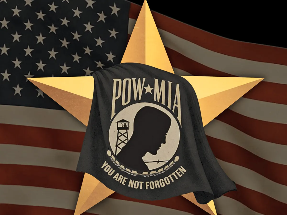 National POW/MIA Posters — free sample: Request free National POW/MIA Recognition Day posters in two sizes online—mailed after you submit th