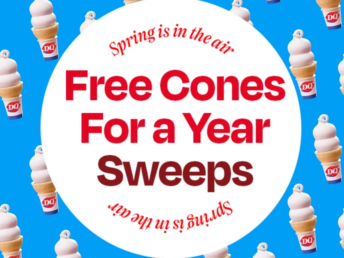 Dairy Queen Cones — free sample: Win free Dairy Queen cones for a year—one cone every week for 52 weeks!