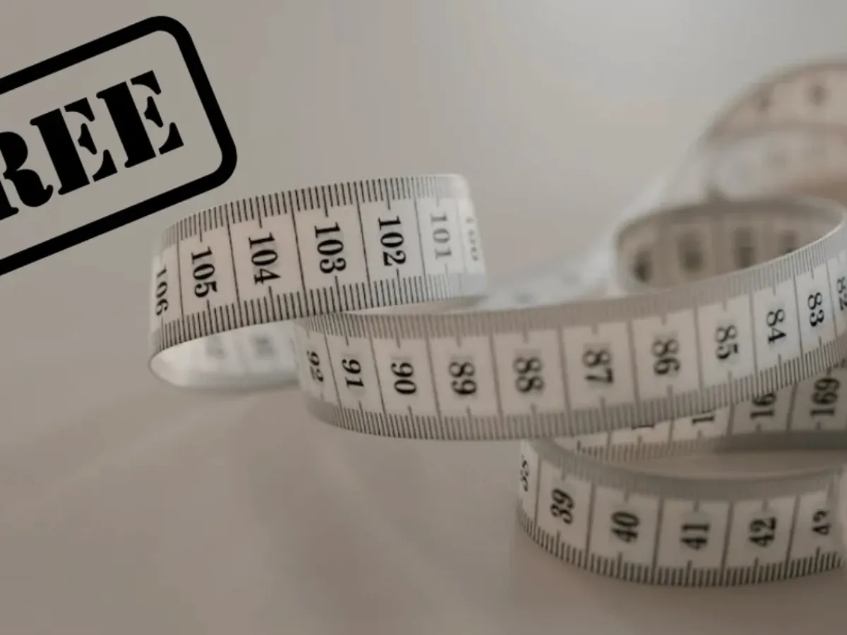 Short And Fat Measuring Tape — free sample: Get a FREE measuring tape from Short and Fat—email support@shortandfat.com